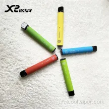 الدخان اضافية المتاح جهاز vape 6ML 850MAH